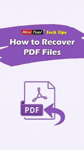 Want to Recover PDF File? Find Methods in This Video #recoverdata #recoverdeletedfiles