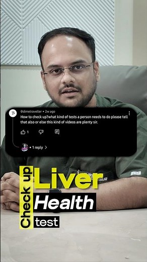 3 Simple Tests to Check Liver Health -LFT, Sonography, FibroScan Explained #fattyliver #liverhealth