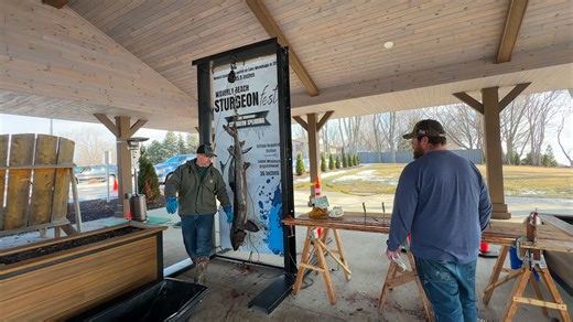 Sturgeon season brisk as fishing closes early on upriver lakes