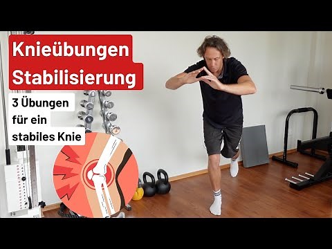 Knieübungen zur Stabilisierung | 3 EFFEKTIVE stabilisierende Knieübungen für ein stabiles Knie!