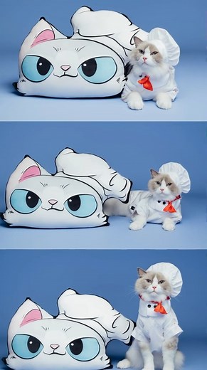 😺 Unleash the Cuteness! Introducing the Puff Pillow - a purr-fect snuggle buddy shaped like That Little Puff's adorable head! 😻✨ Get yours today! 🛍️ #PuffPillow #SnuggleWithPuff #thatlittlepuff #r#reelit #fbviral | Animals & Pets