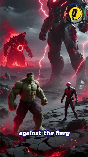 What If Hulk and Ant‑Man Battled Galactus’s New Herald: A Giant Red Lantern Kaiju?