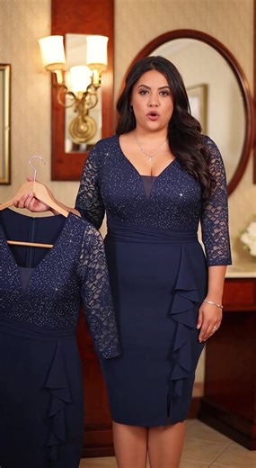 Elegant Plus Size Dress for Confident Women