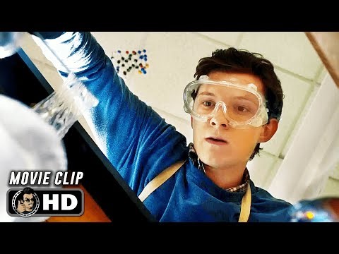 Making Web Fluid Scene | SPIDER MAN HOMECOMING (2017) Tom Holland, Movie CLIP HD