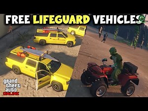 How To Get FREE Lifeguard Vehicles | GTA Online Help Guide