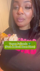 Vegan Feijoada ( Brazilian Black Beans and Pork Stew) This is hands down the best beans dish ever created. Full recipe on IG cookingwithjoya #chefjoya #veganfood #veganrecipes #foodie | Chef Joya