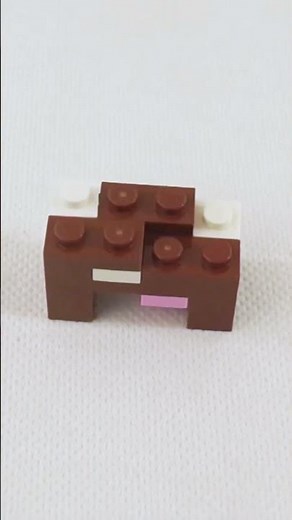 How to Build a Minecraft Cow in LEGO – Step by Step Tutorial 🐄