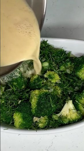 Healthy broccoli casserole. Easy and quick.