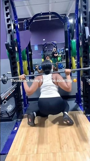 Her FIRST Squat vs. PERFECT Technique