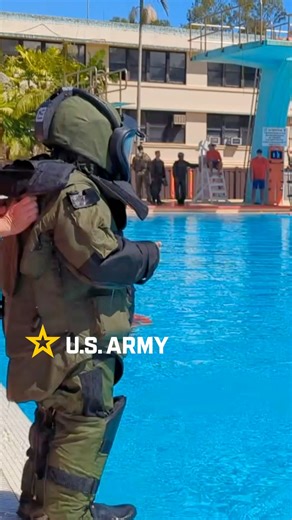 2.6K views · 29 reactions |  Watch as Soldiers, Marines, and Sailors push to their limits - completing a swimming confidence test while wearing full Explosive Ordnance Disposal (EOD)  blast suits. As part of the FBI's Hazardous Devices School course, this joint training builds expertise, strengthens interoperability, and ensures our forces are mission-ready anytime, anywhere.  by U.S. Army Sgt. Owens | 8th Theater Sustainment Command | Facebook