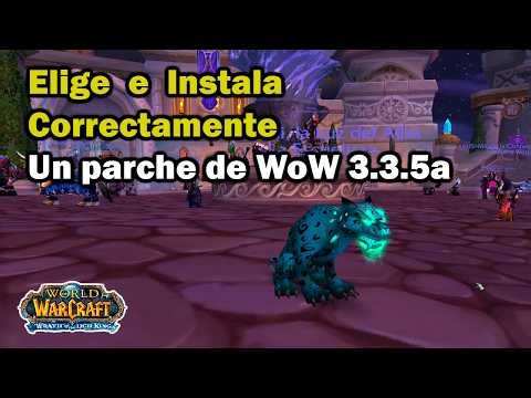 How to install patches in WoW 3.3.5a (Normal, HD and HD+) | Complete tutorial