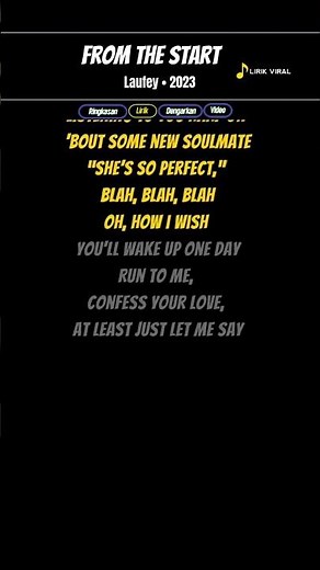 From the star - Laufey • 2023 #lyrics #lirikmusik #music #song #musikterbaru #quotes