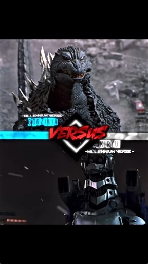 Millennium Godzilla vs Kiryu
