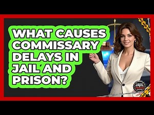 What Causes Commissary Delays In Jail And Prison? - Jail & Prison Insider