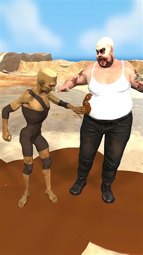 Tung Tung sahur muddy prank on valak mr meat #grandmaster #trending #viral #shorts