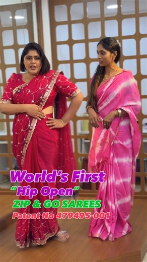 NANGANALLUR SREE SAI SILKS | Worlds First HIP OPEN ZIP & GO SAREES @ Sreesaisilks Nanganallur & Annanagar Shop Online: sreesaisilks.in Shop Location: 📍Nanganallur... | Instagram