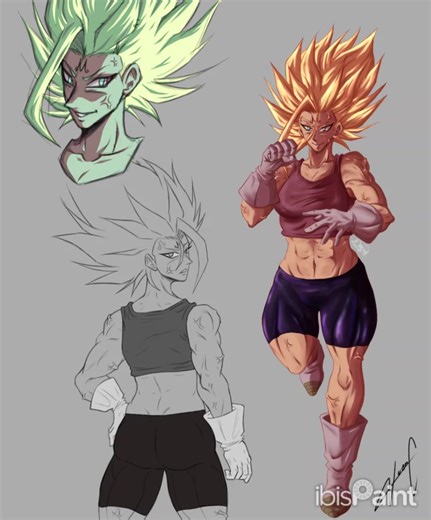 Dragon Ball Multiverse Fan Art Timelapse