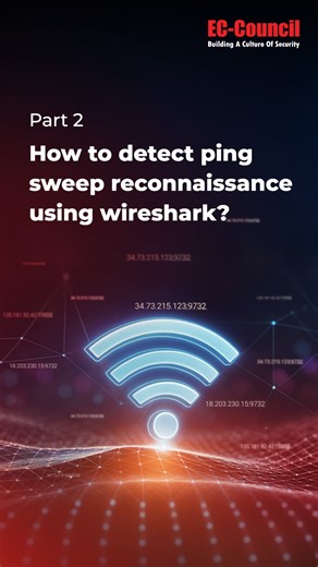 EC-Council on Instagram: "Every network has its footprints, and some are quietly being mapped. 🕵️‍♂️ Ping Sweep Reconnaissance is how attackers discover who’s online, without leaving much trace. 💻 This is Part 2 of our "How To" series, where we introduce the technique. Next, we’ll show you how to detect it using Wireshark. Stay tuned! 🌐 #CyberSecurity #Wireshark #NetworkSecurity #HowToSeries #PingSweep #NetworkMonitoring #InfoSec #CyberAwareness #Hackers #NetworkTraffic #SecurityAnalysis #Rec