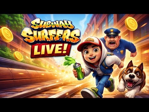 🔴 LIVE Subway Surfers 🎮 | Endless Run + High Score Challenge 2026 💥