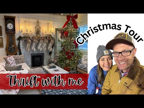 Goodwill Thrifting For Christmas And Christmas Home Tour