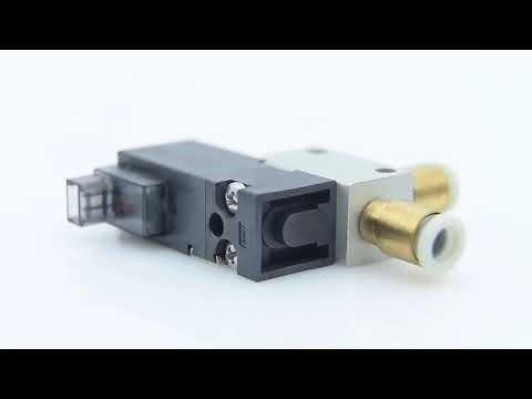 How does a solenoid vacuum valve work?