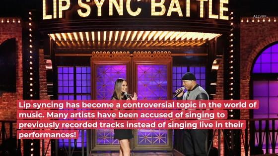 Artists Accused Of Lip Syncing Live On Stage