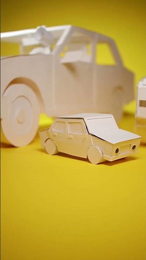 Making paper cars is HARD 😤