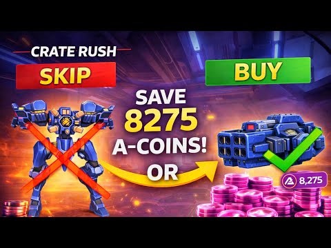 DON’T WASTE A-COINS! 🛑 Mimicker & Repeater 8 Crate rush WORTH OR NOT ?