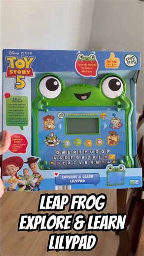 Leap Frog Explore & Learn Lilypad #toystory #toystory5 #leapfrog #lilypad