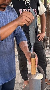 8.8K views · 78 reactions | Making a Rambo Knife Stlyle using only 3 power tools #a #metalworks #blacksmith #diyknives | METAL WORKS | Facebook