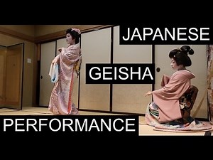 Traditional Geisha Performance | Geisha Dance Niigata Japan