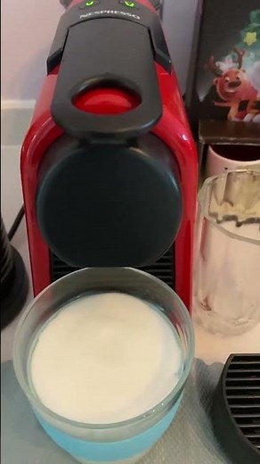 DIY 3D coffee art using NESPRESSO machine #coffeemachine