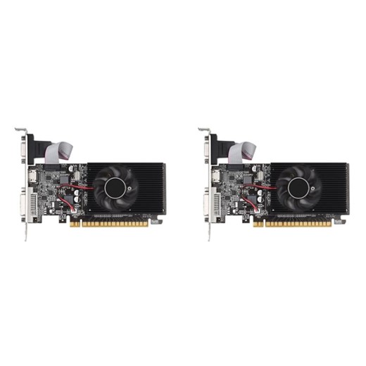 [DIP Store] Exclusive2X GT210 1GB GDDR3 64Bit Graphics Card PClE X16 2.0 GPU Computer Graphics Card DVI-D+VGA+HD Desktop Video Card | Lazada.co.th