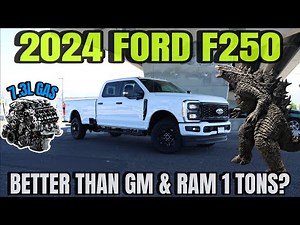 2024 Ford F250 STX 7.3L Gas: Here's Why Ford's 3/4 Ton Is Better Than RAM And GM 1 Tons!