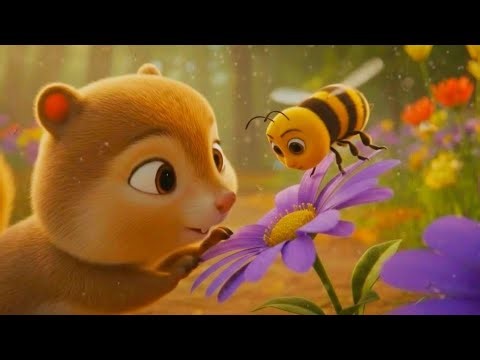 PIP THOUGHT THE BEE WAS DANGEROUS… | 🐿️✨🐝