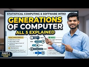 5 Generations of Computer: History, Features & Merit | Statistical Computing & statistical software