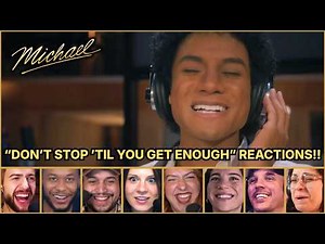 Reactors Reacting To Don’t Stop ’til You Get Enough | Michael (2026) Movie Reaction Mashup