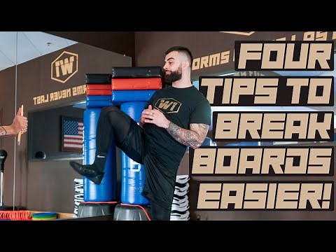 How to Break Boards in Martial Arts! Board Breaking Made Easier | Taekwondo Tips & Techniques