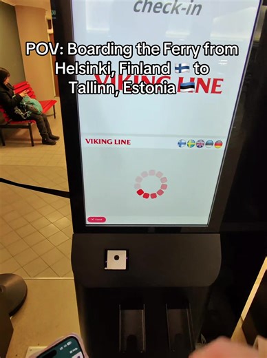 Taking the ferry from Helsinki to Tallinn. There’s a lot of things on the ferry #tallinn #estonia #finland #cruise #pov