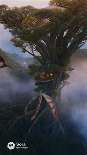 The World Tree: What AI Can Create 🌳 #Sora #AIArt #aivideo