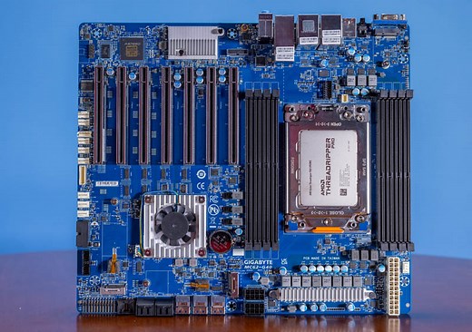 Gigabyte MC62-G40 AMD Ryzen Threadripper Pro Motherboard Review