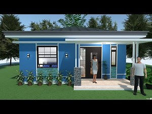 Planner 5D Build:Small House Design (46sqm.)