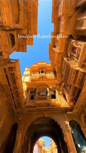 Jaisalmer’s Royal Heritage – Golden Forts & Havelis #haveli #jaisalmer #trendingshorts