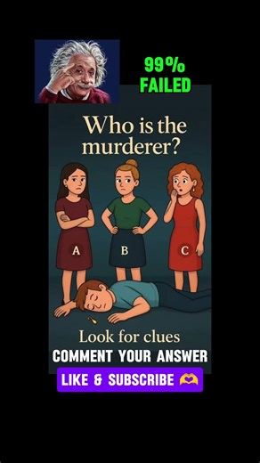 Who is the Murderer ? | Murderer Mystery #puzzle #ytshorts #shorts