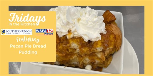 Fridays in the Kitchen: Pecan pie bread pudding