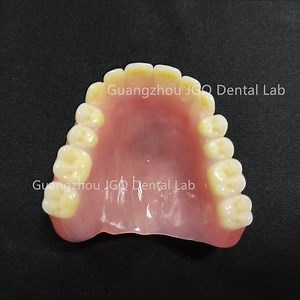 [Hot Item] Mandibular Acrylic Dentures Full Arch Removable Teeth 2 Years Warranty