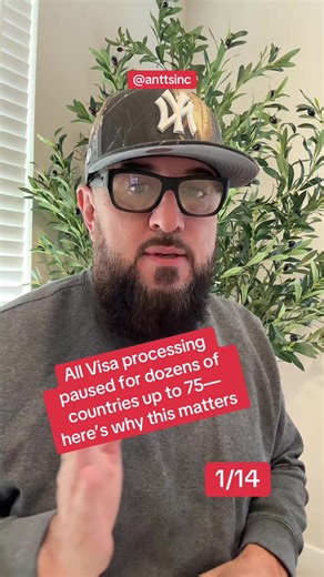 U.S. Visa Processing Paused for Nationals from Many Countries