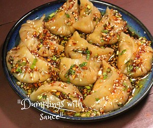 Dumpling with sauce | Veg Dumplings | Dumpling recipes #dumplingwithsauce #vegdumpling #dumplingtime #dumplings #dumplingmaking #frieddumpling #potstickers | Passion2cook