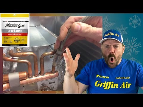 FIX Air Conditioner System LEAKING REFRIGERANT!