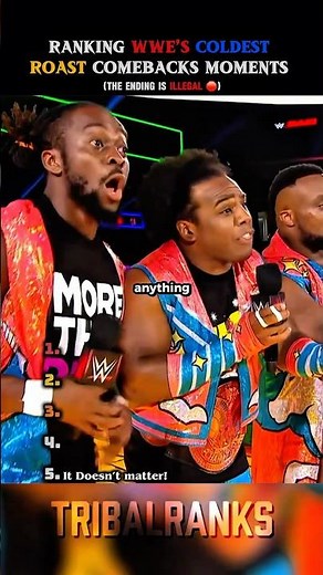 Ranking WWE’s Coldest Roast Comebacks Moments #wwe #wwemoments #wrestlemania